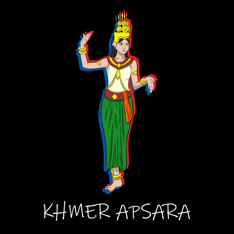 Cambodia Tradition Dance Khmer Apsara I Gift