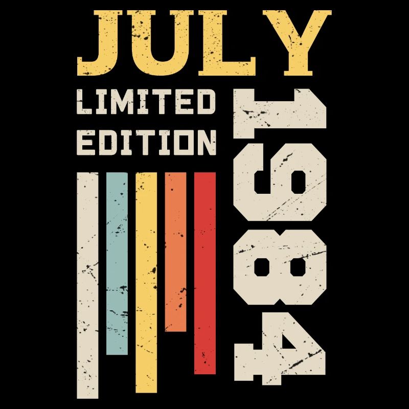 Juli 1984 - Juli 1984 Geburtstagsgeschenk