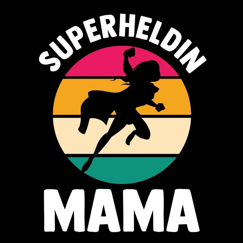 Mutter Superheldin Mama