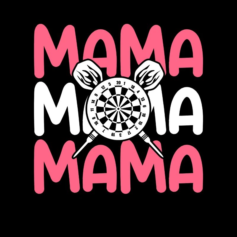 Darts player mom mom darts