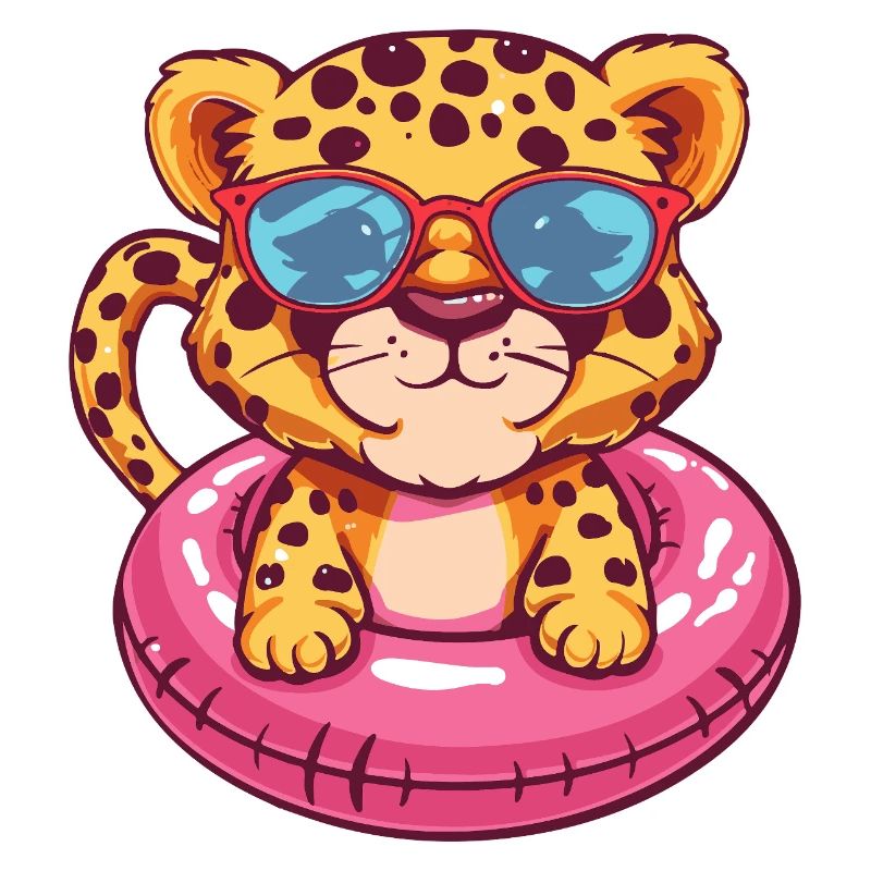 Leopard Comic Cool