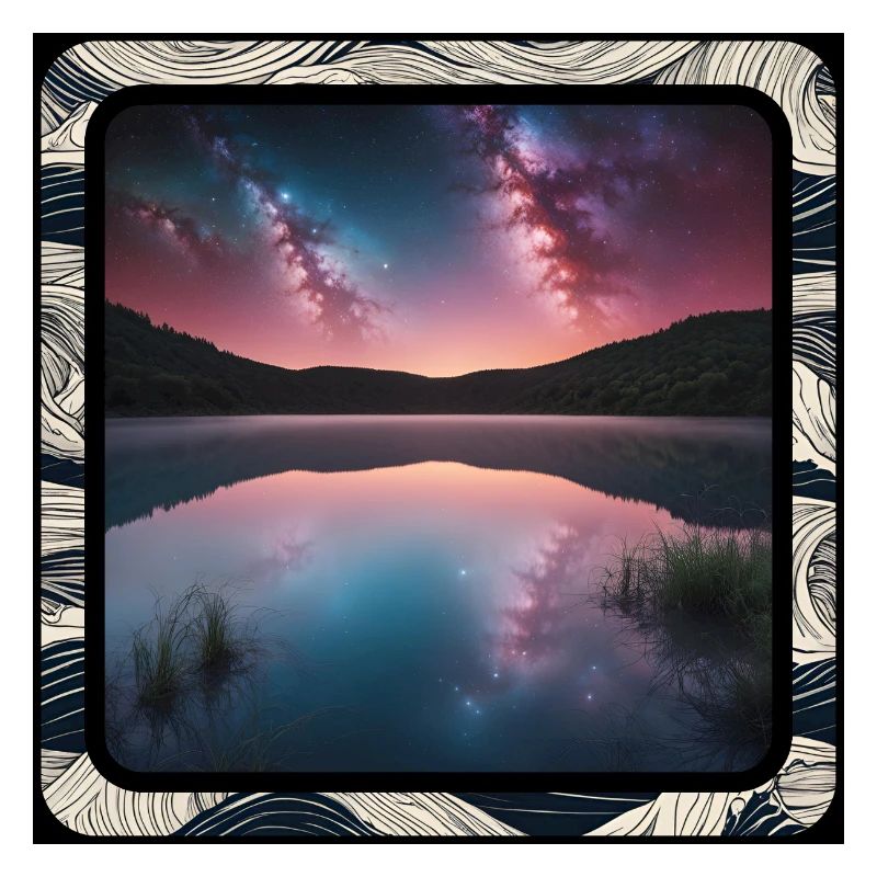 Seascape with reflections
