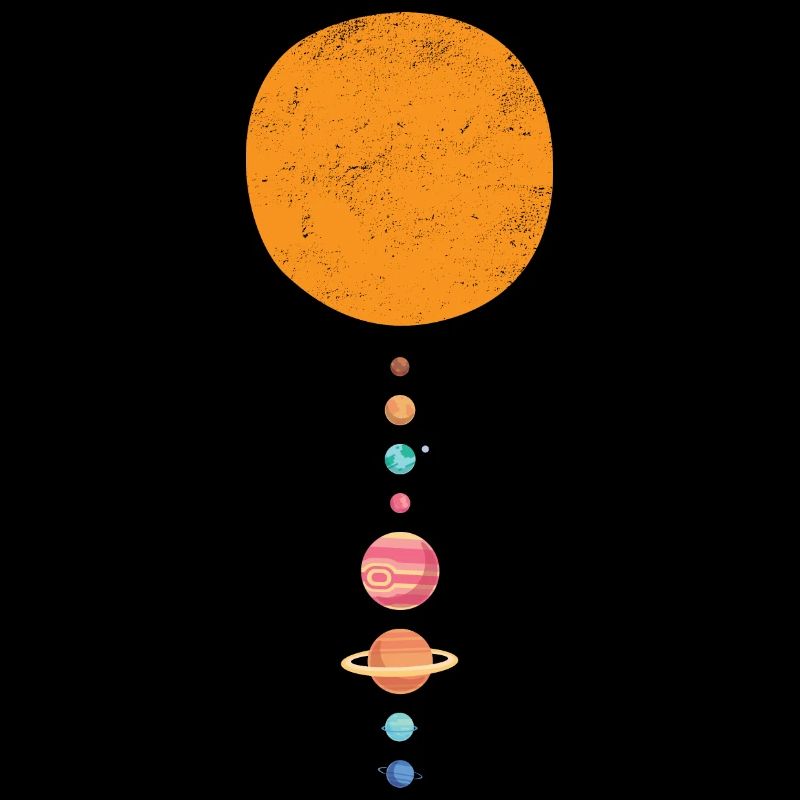 Solar system and its planets: astronomer gift