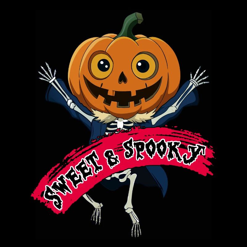 Funny Dancing Happy Halloween Skeleton