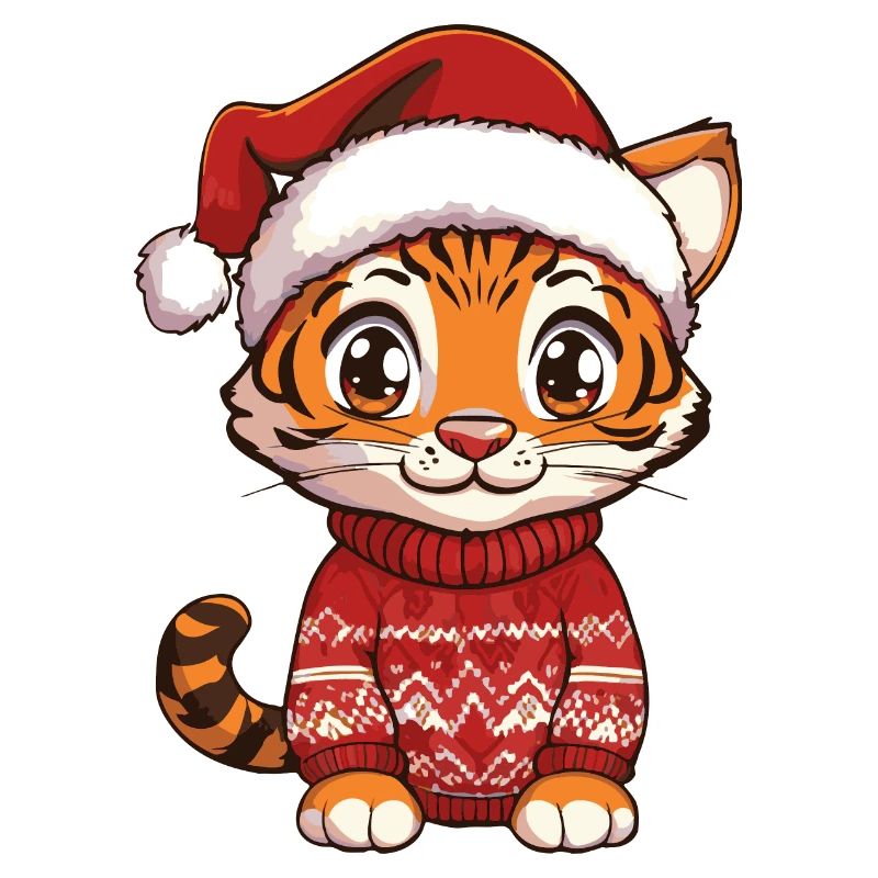 Tiger Christmas Comic
