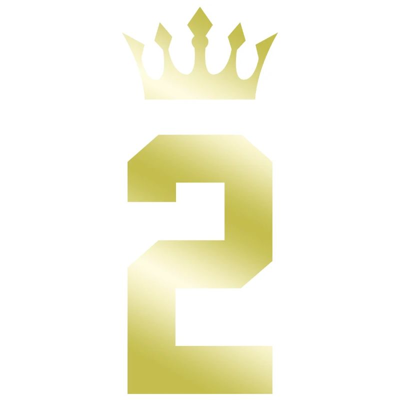 2 Number crown
