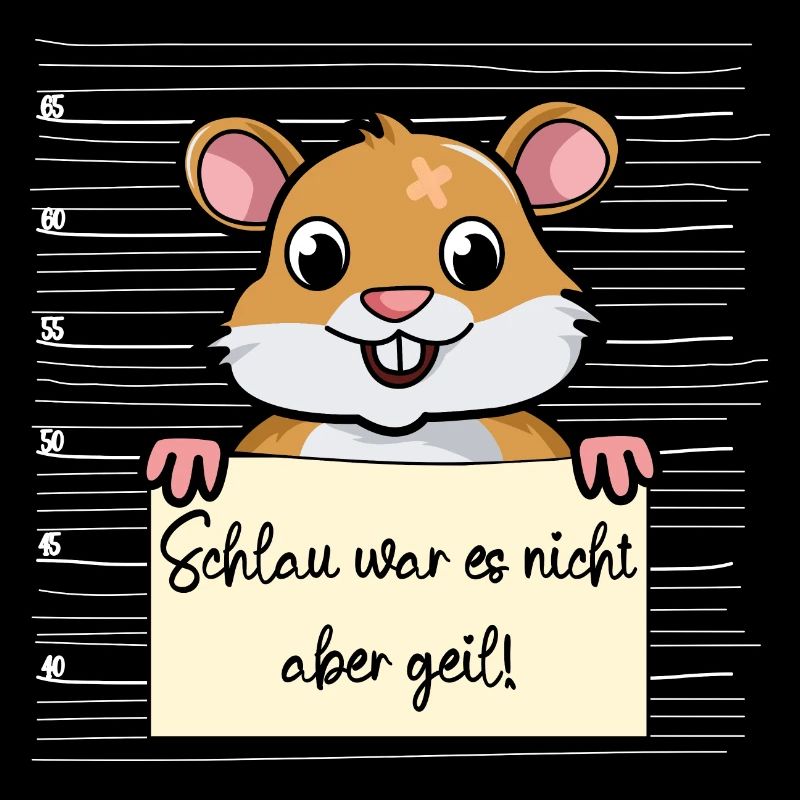 Hamster lustiger Spruch humor Gefängnisbild