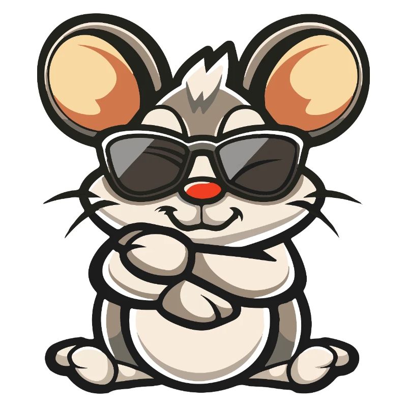 Mouse Cool Animal
