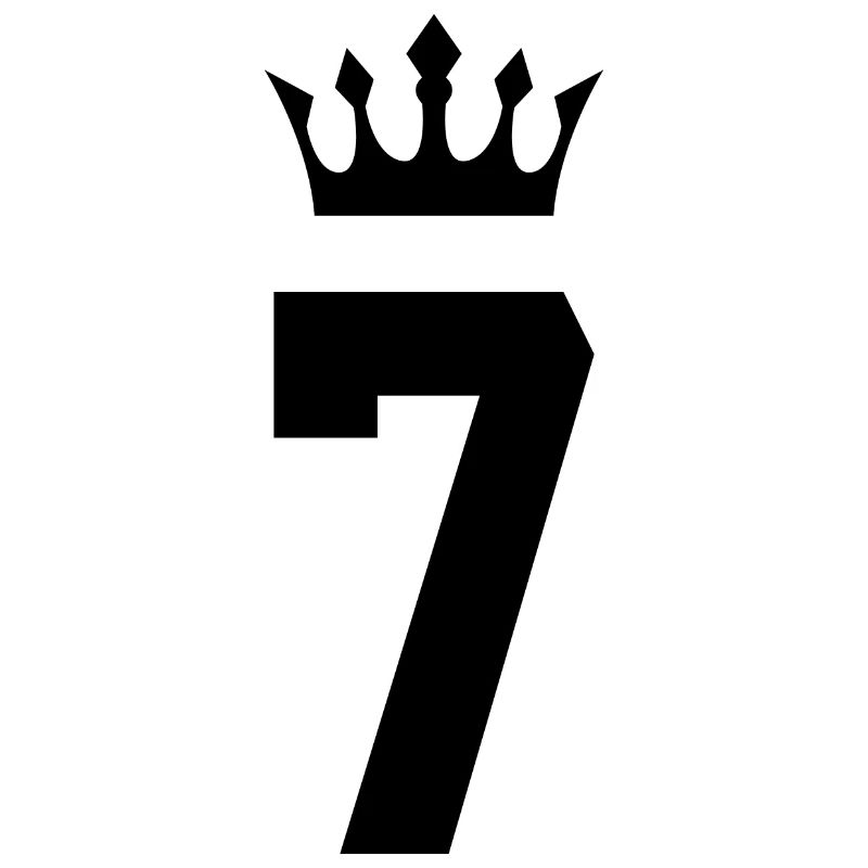 7 Zahl Krone