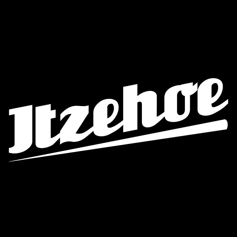 Itzehoe - Textdesign mit Stadtnamen