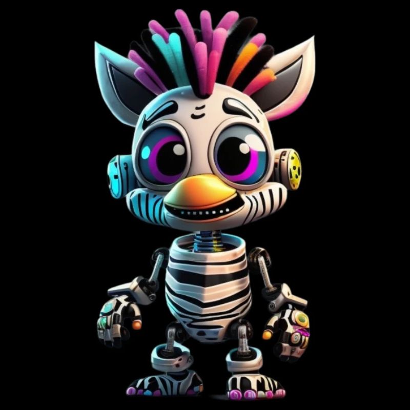 Robot zèbre