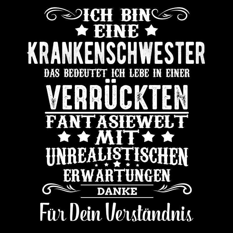 ich bin eine Krankenschwester