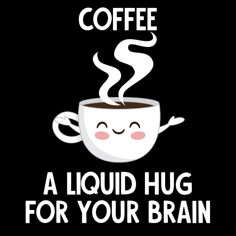 Coffee - Brain - Coffee Drinker - Gift