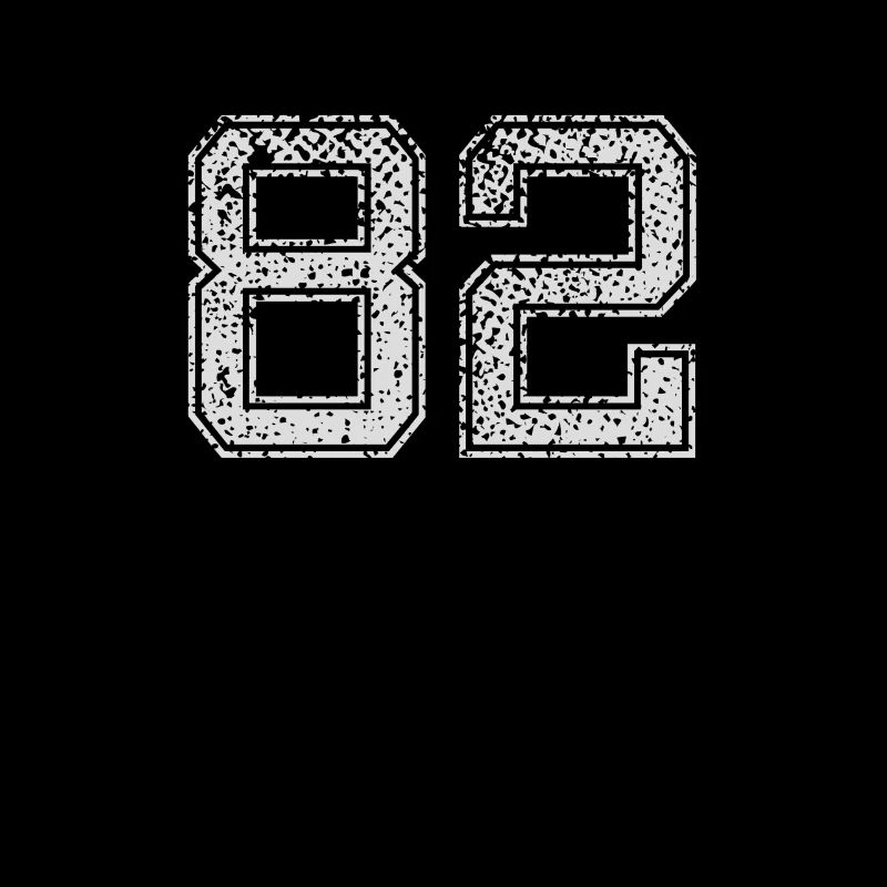 Number 82 Number Eighty-two Eight Two Gift