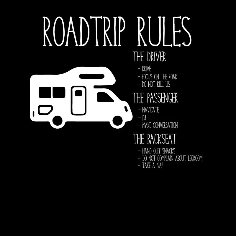 Road Trip Rules - Rules for Vacation