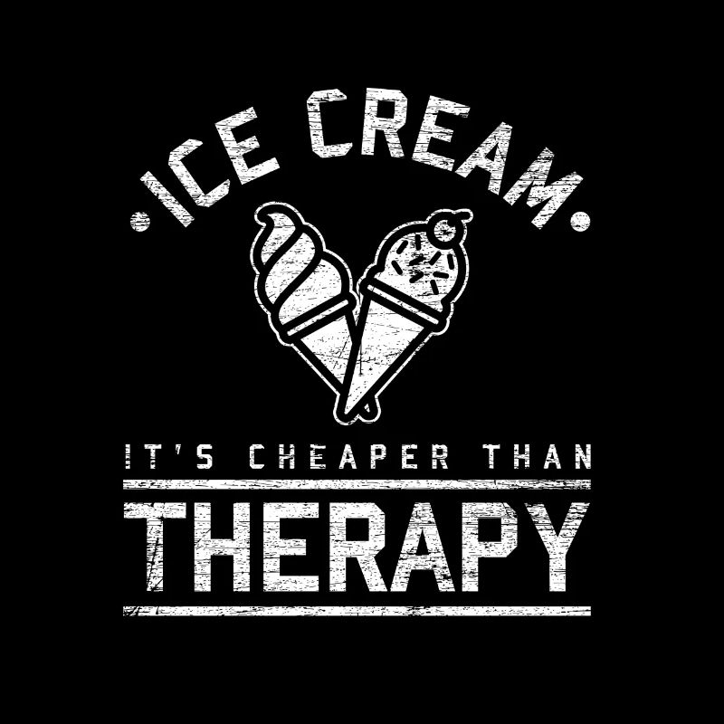 Eiscreme Eis lecker Waffel essen Geschenk