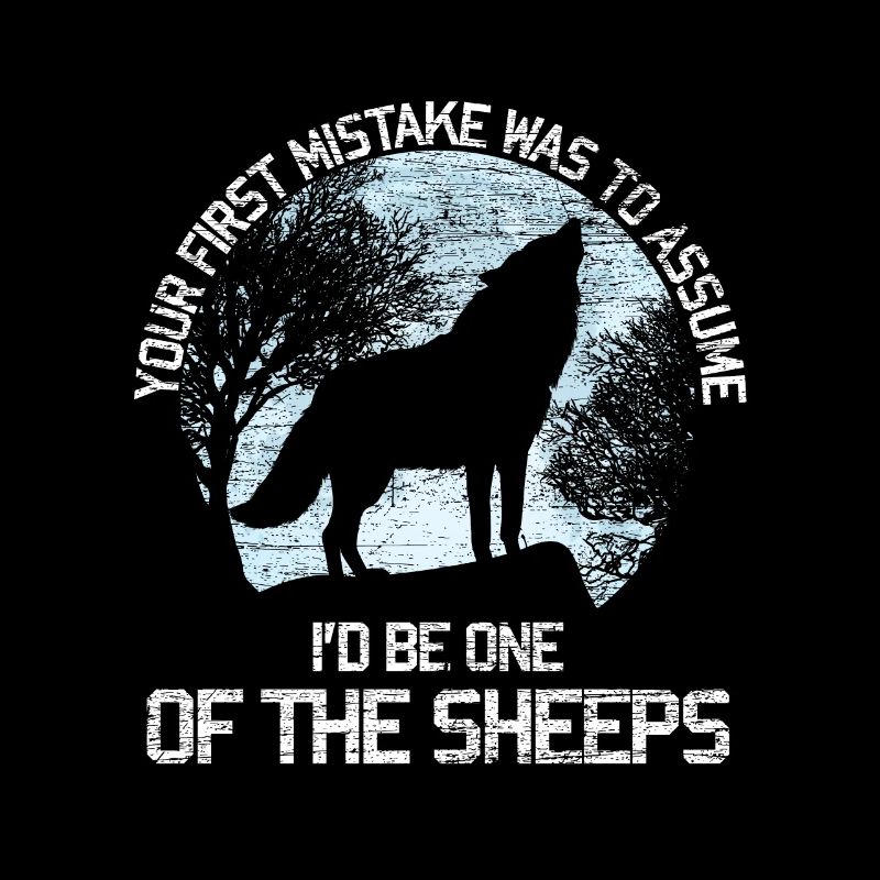 Wolf Silhouette Mist Forest Gift Howling