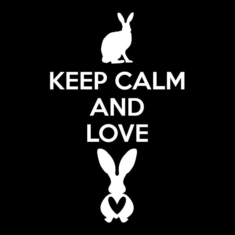 Hasen - Hase - Hasenbesitzer - Keep Calm