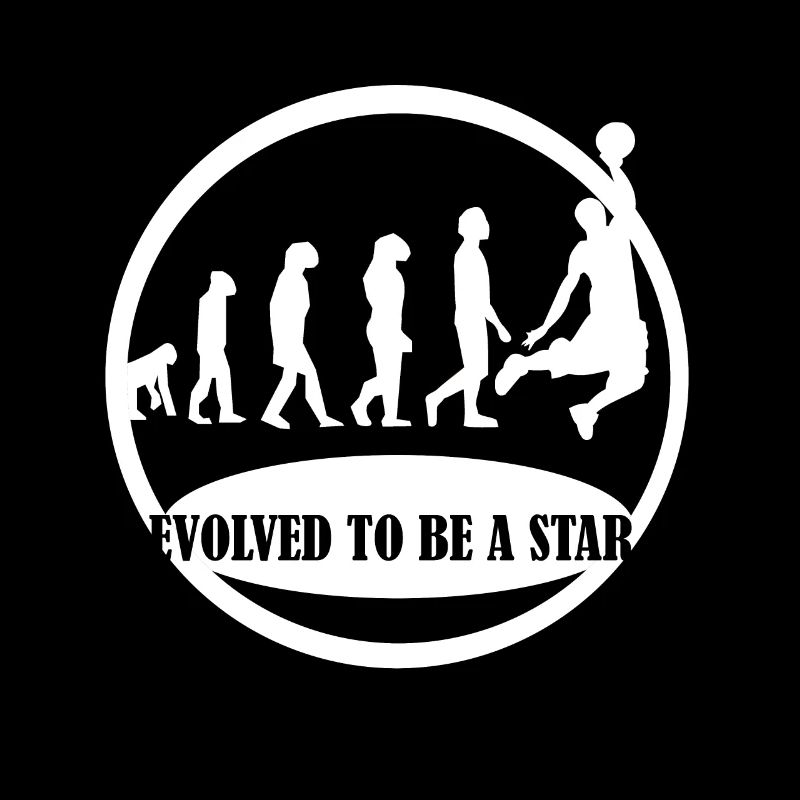 Evolution Basketball Player Ball Gift