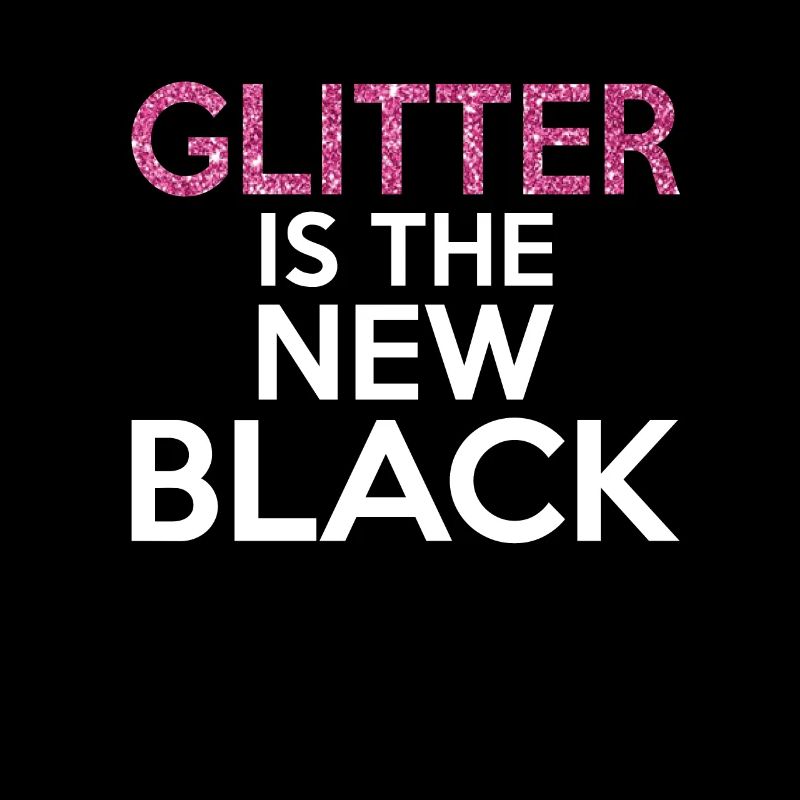 Glitzer ist das neue Schwarz