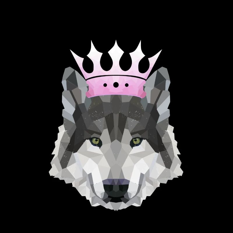 Crown POLYGON WOLF Husky Wolves Pack