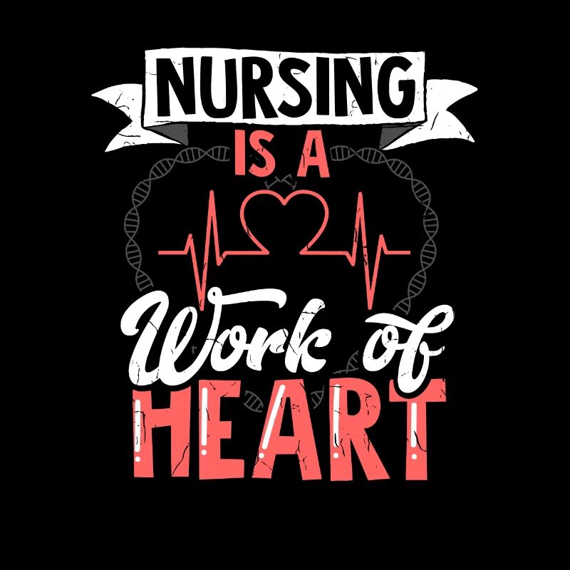 Nurse Practitioner graphic Nursing Is A Work Of