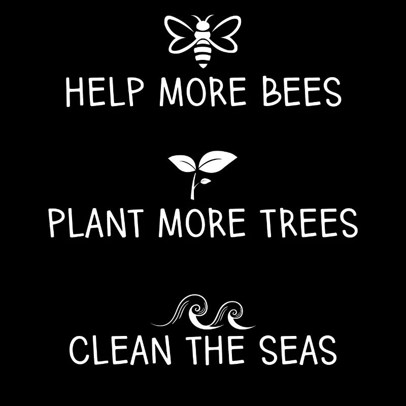 Aidez plus d'abeilles à planter plus d'arbres à nettoyer les mers