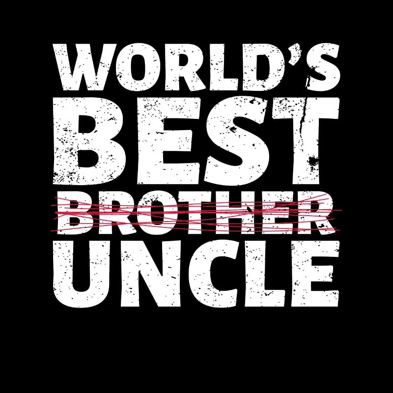 Weltbester Onkel Design Bruder befördert Geschenk