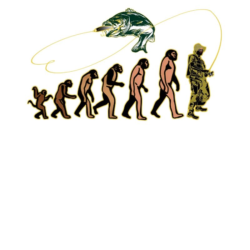 Chemise de pêcheur Evolution Perche Poisson