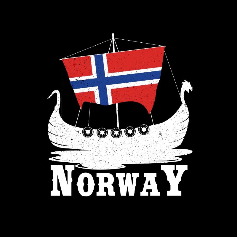 Norwegen Boot Wikinger Geschenk