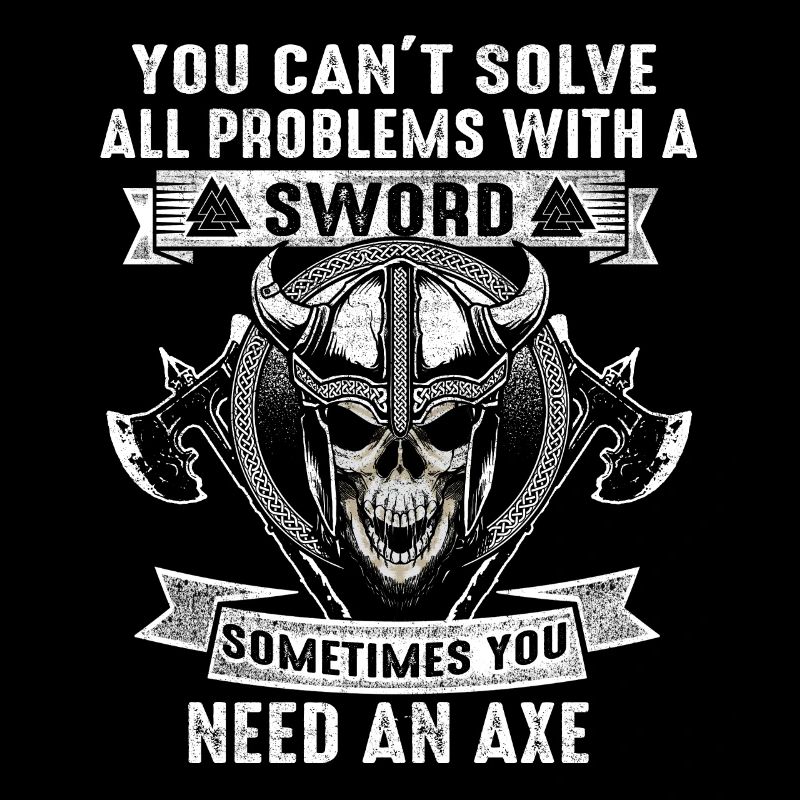 Viking épée et hache