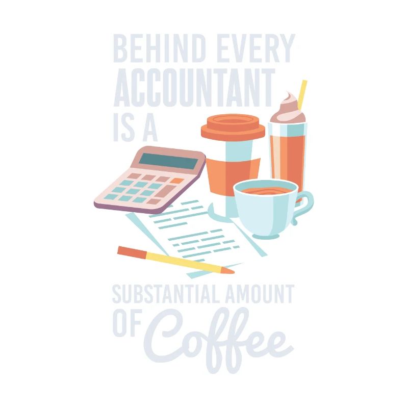 Café comptable drôle