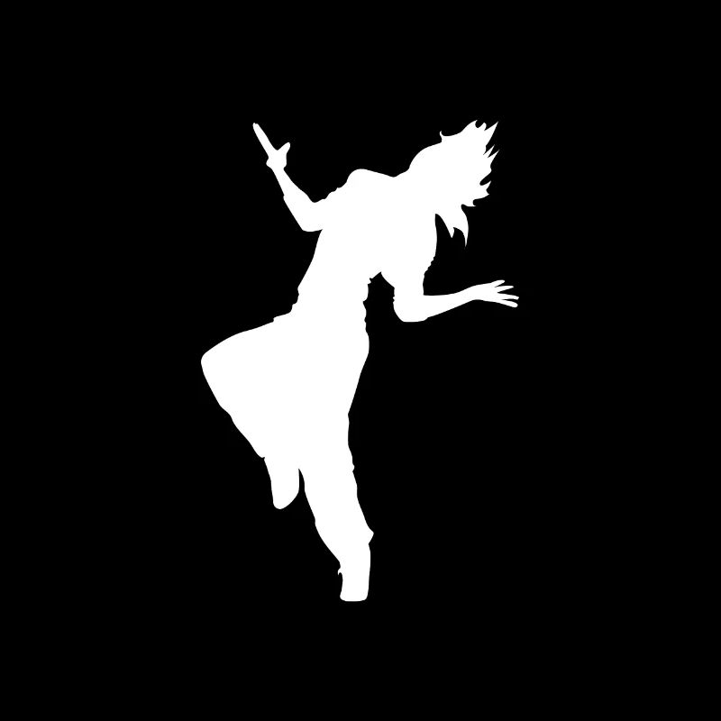 Silhouette de danseur danseur
