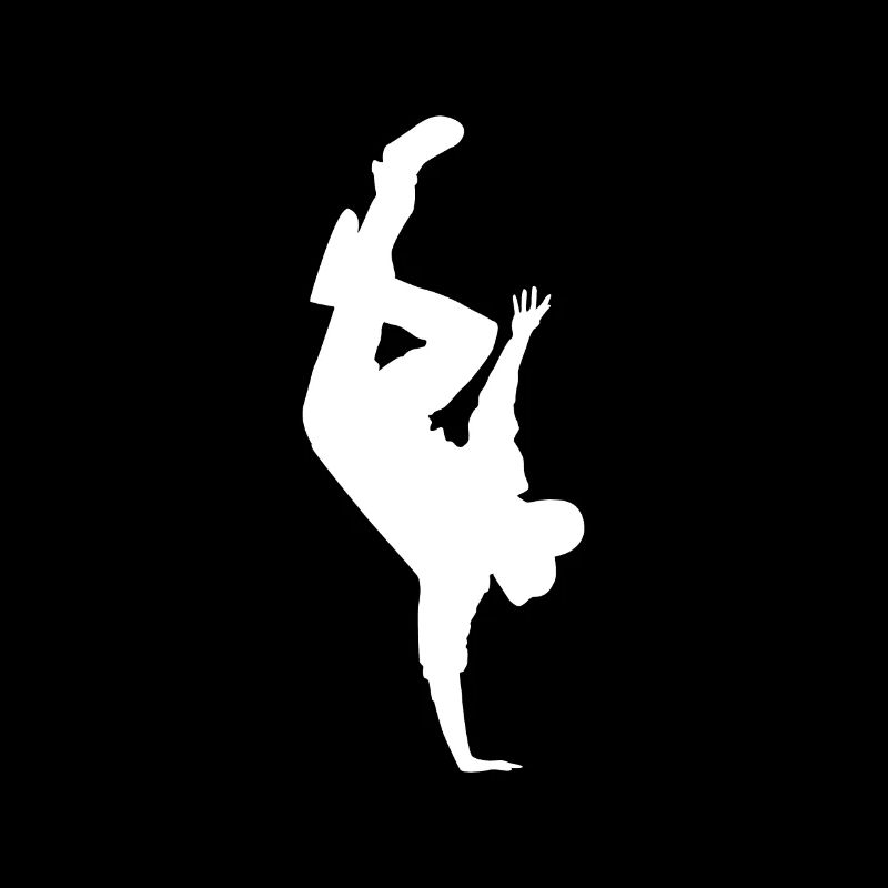 Break dancer dance dancer dancer silhouette