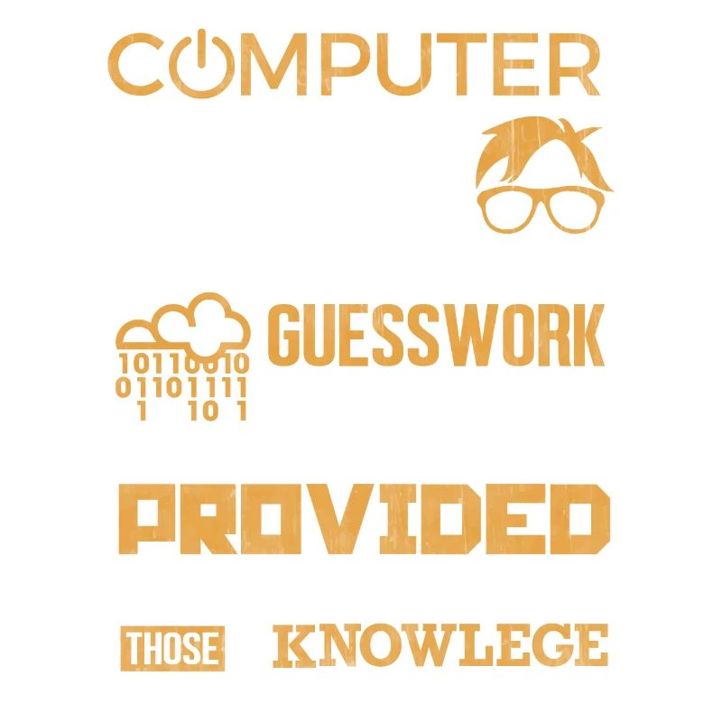 Computer Geek T-Shirt Wissenschaft Programmierer Nerd Geschenk