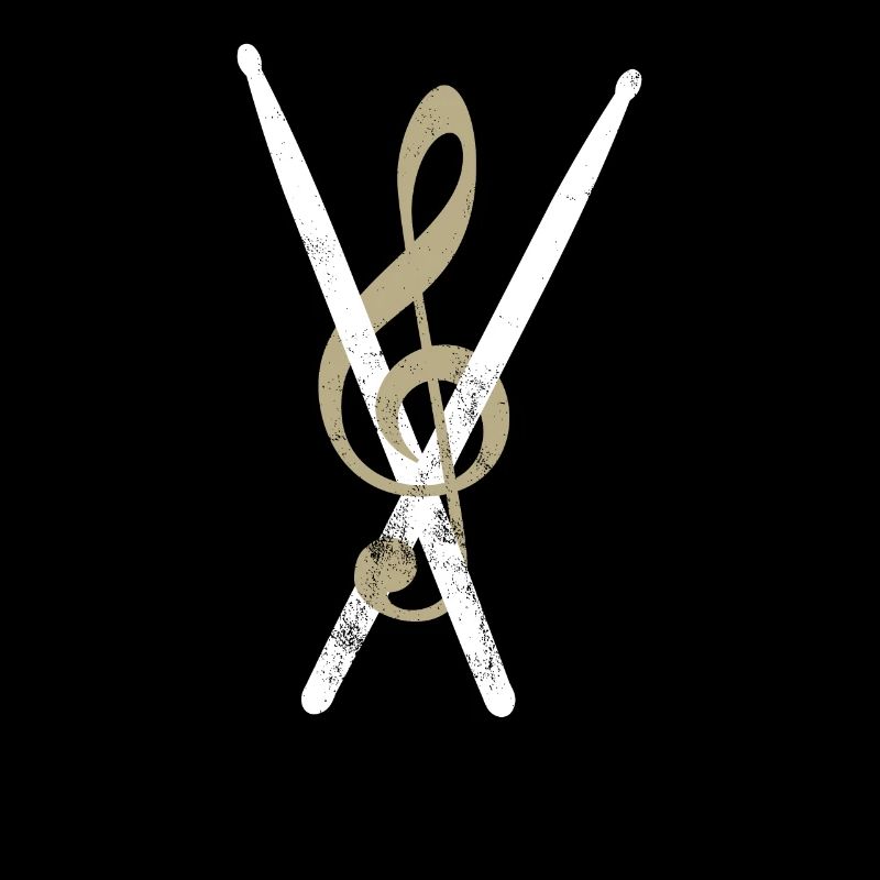 Drum Drumsticks Clef