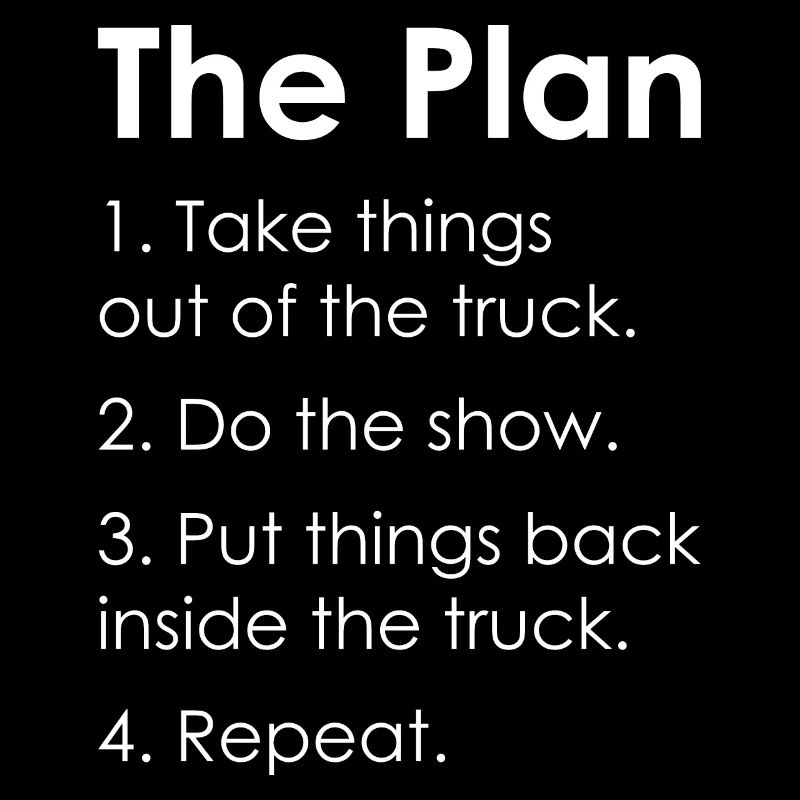 STAGEHAND CREW PLAN lighting technician gift