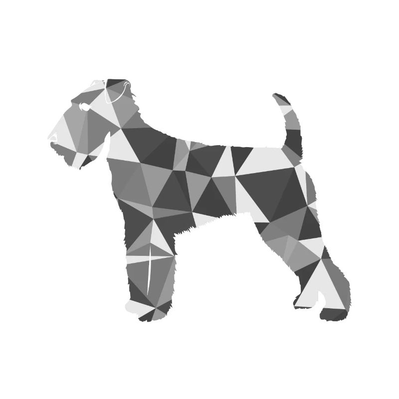 Polygone Airedale Terrier