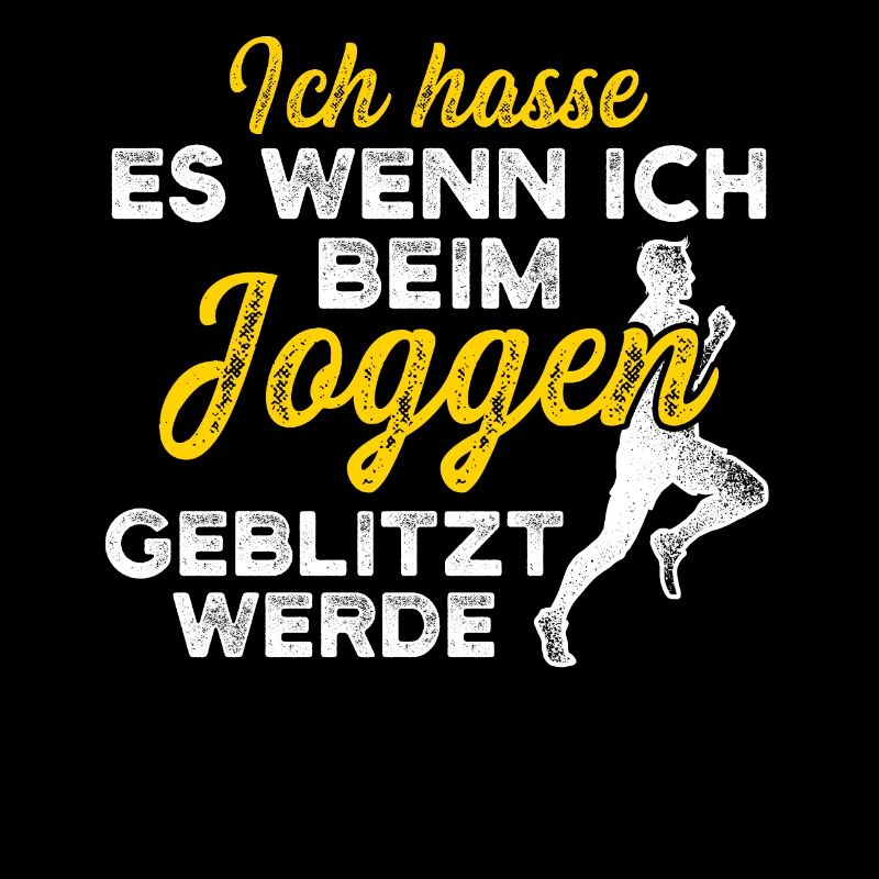 Jogging marathon flashed running jogger