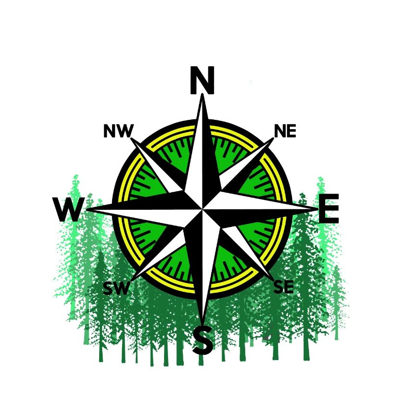 Wilderness Mountains Mountain Compass Windrose Mountains