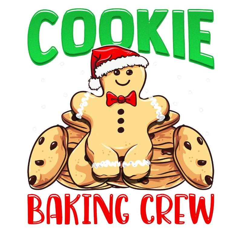 Cookie Baking Team Lebkuchenmann Plätzchen Backen