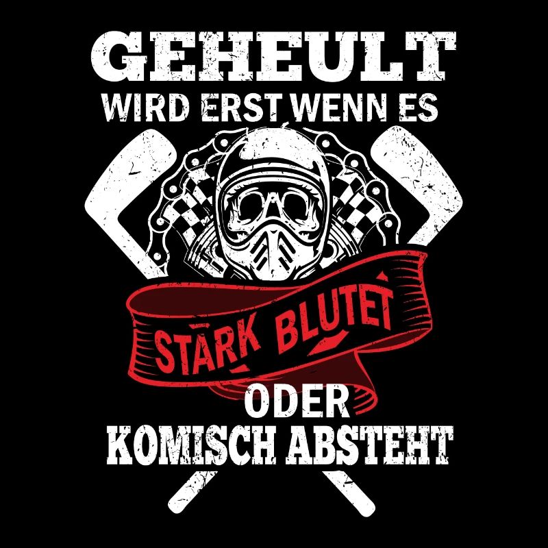 Geheult wird erst wenn es stark blutet oder