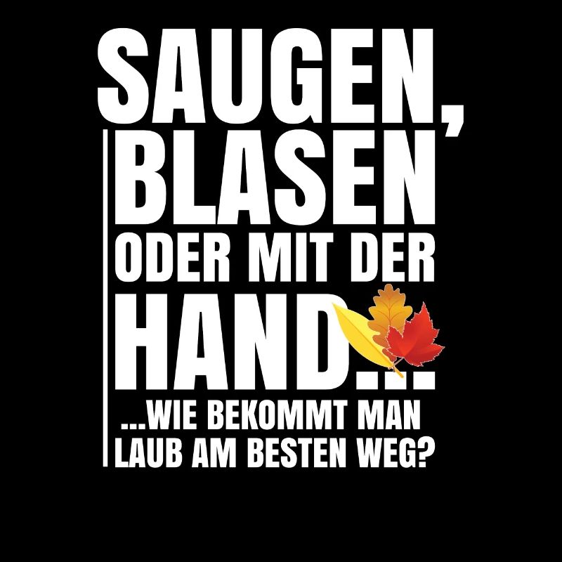 Saugen, Blasen oder mit der Hand