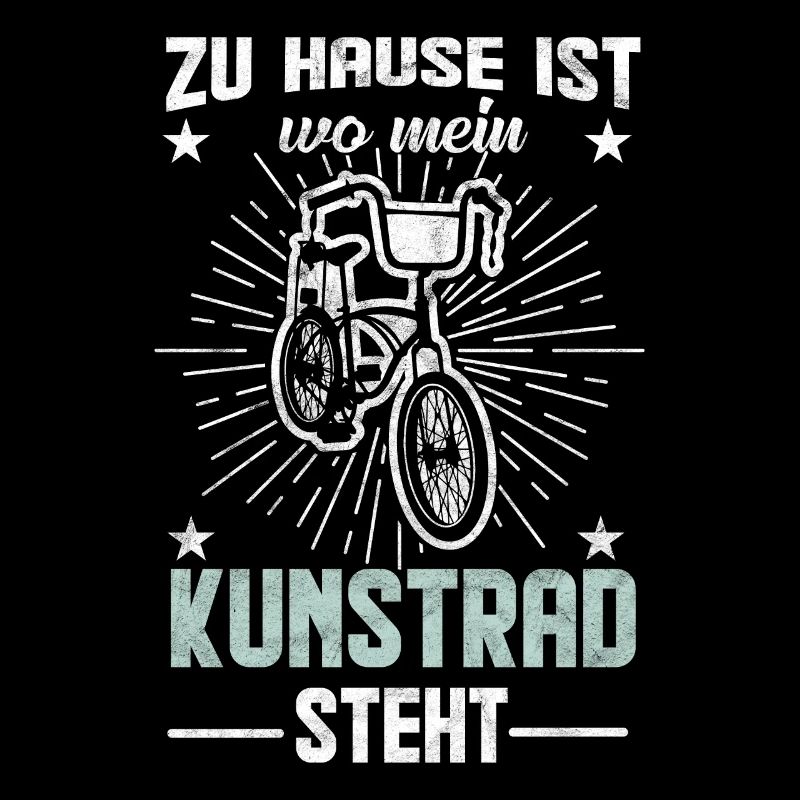 Kunstrad Spruch Geschenkidee