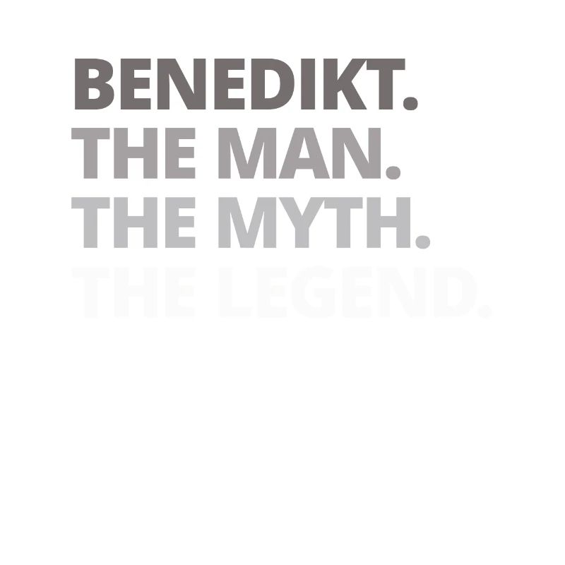 Benedict name saying gift