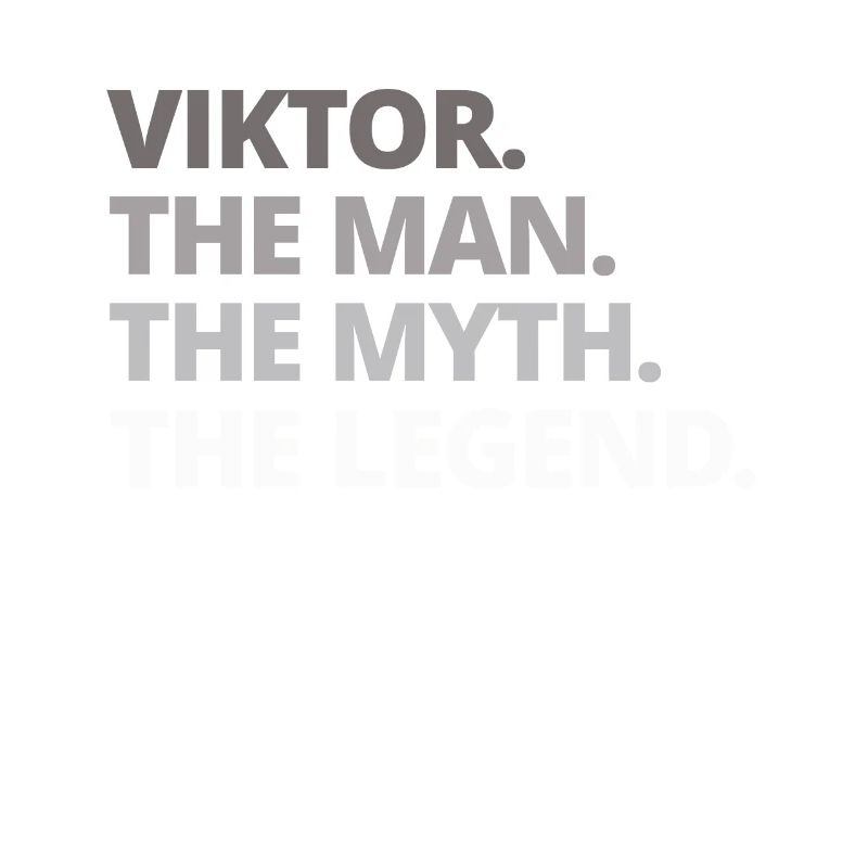 Viktor Name Saying Gift
