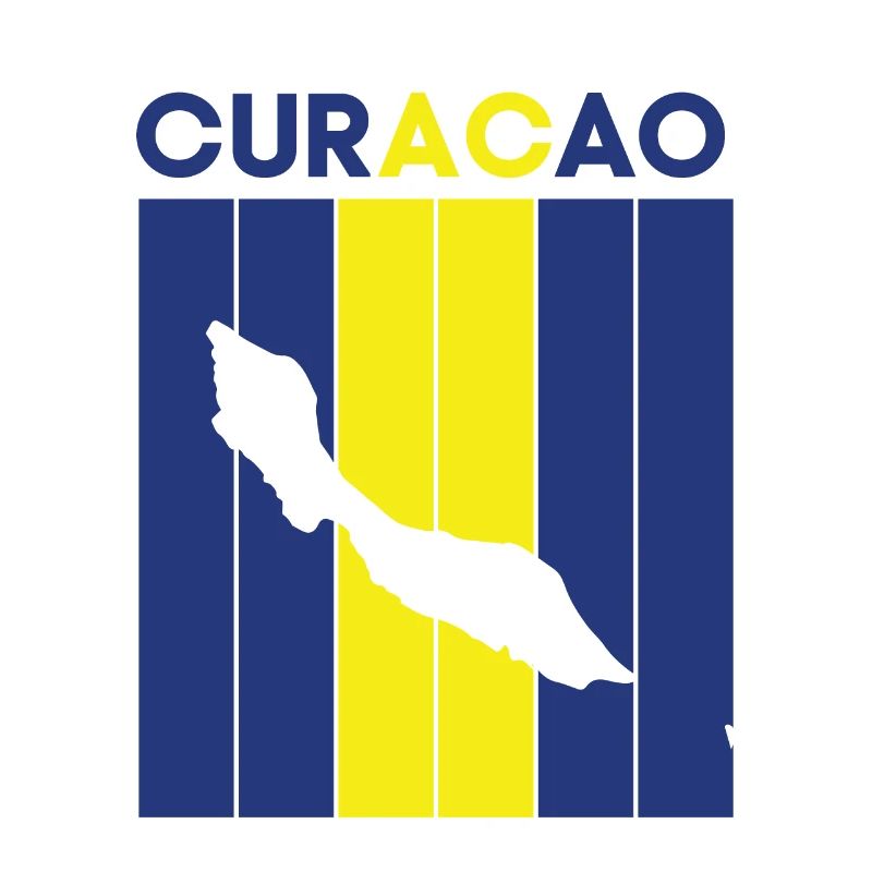 Frontière nationale et drapeau de Curaçao