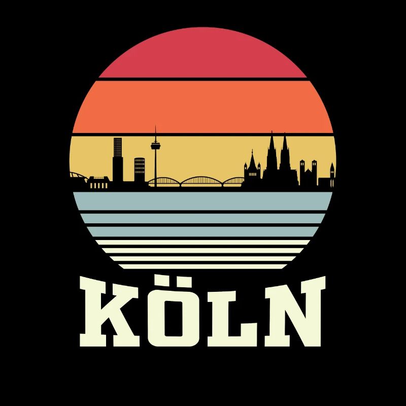 Cologne skyline Cologne cathedral gift idea