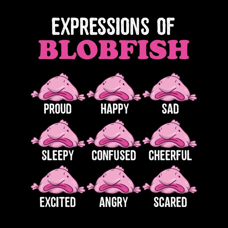 Expressions de Blobfish | Mème drôle de blobfish