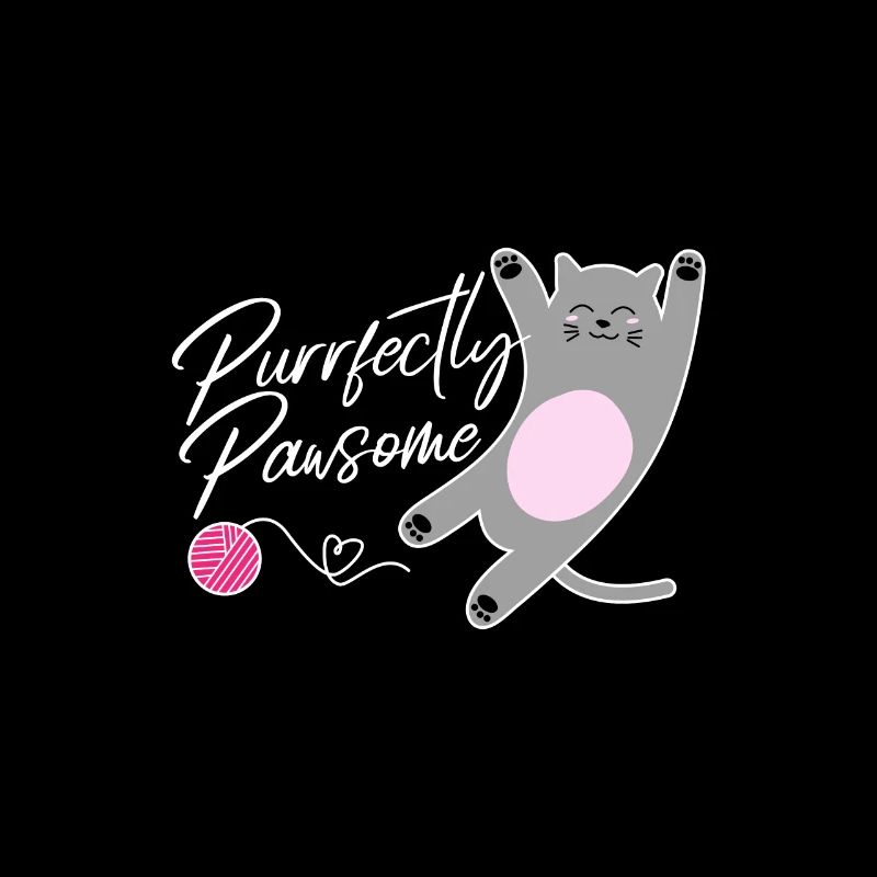 Pansome cat design